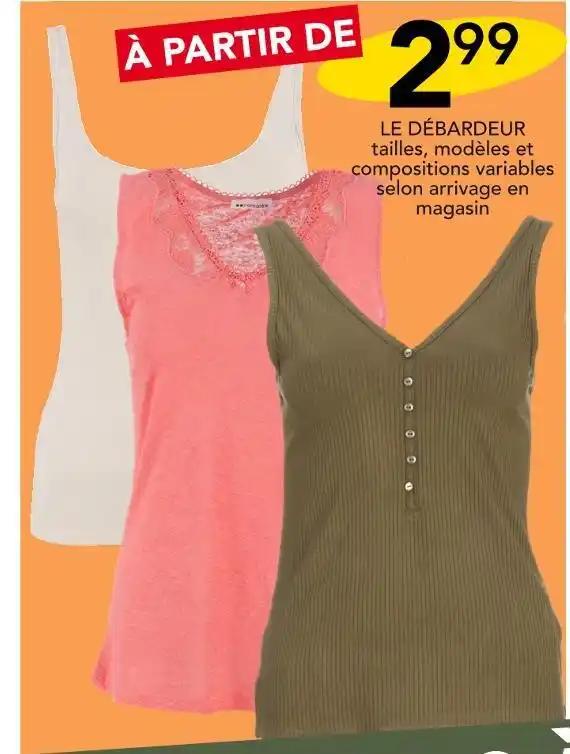 CAMAIEU LE DÉBARDEUR