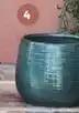 Pot glossy en ceramique