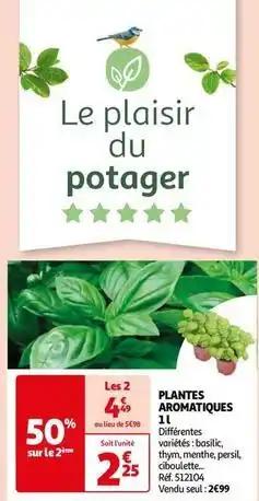 Plantes aromatiques 1l