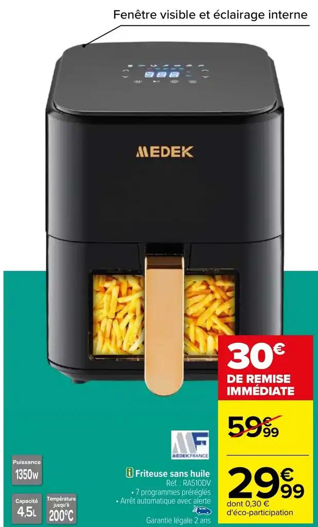 Friteuse sans huile