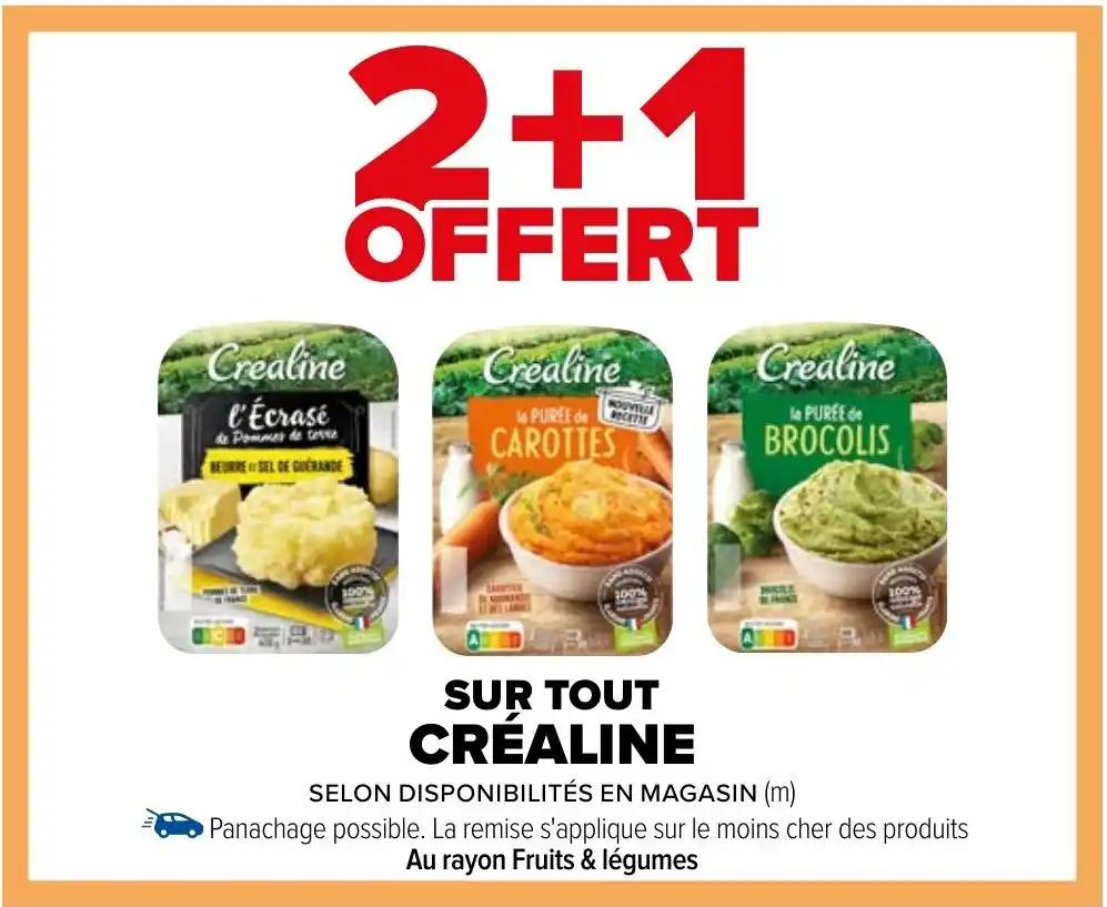 SUR TOUT CRÉALINE