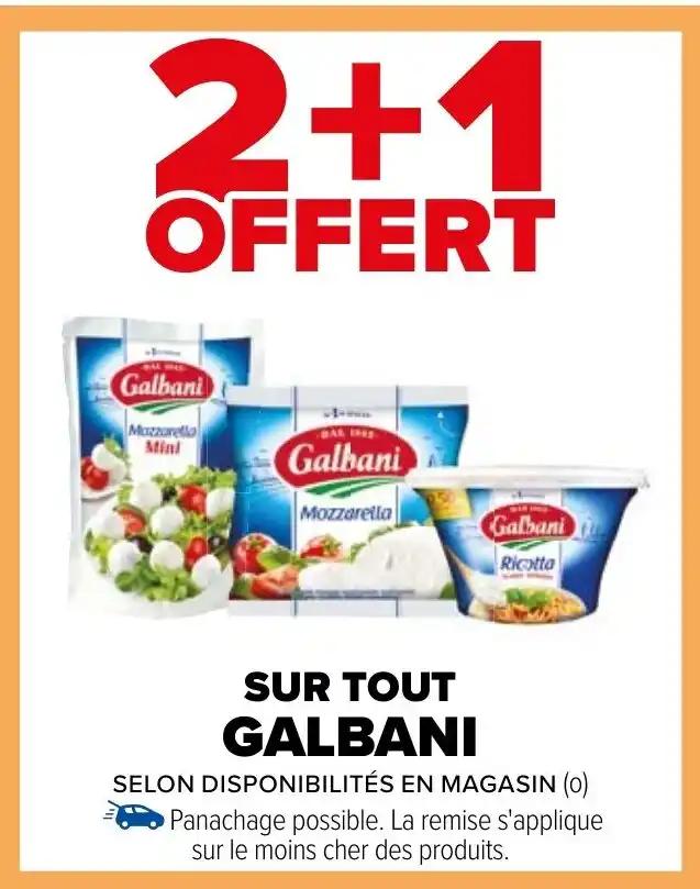 SUR TOUT GALBANI