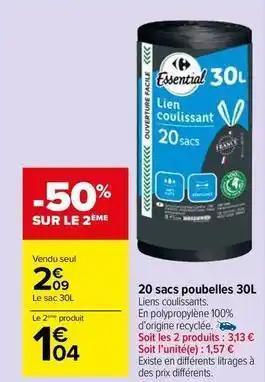 Sacs poubelles
