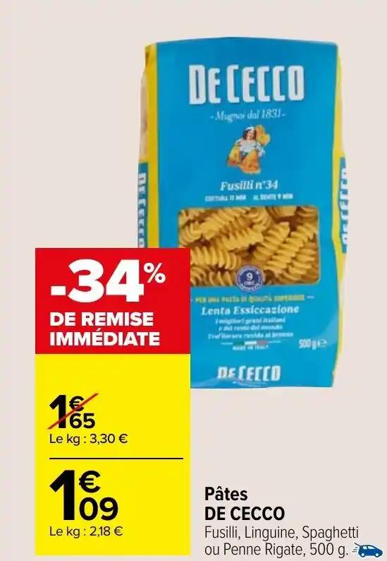 Pâtes DE CECCO