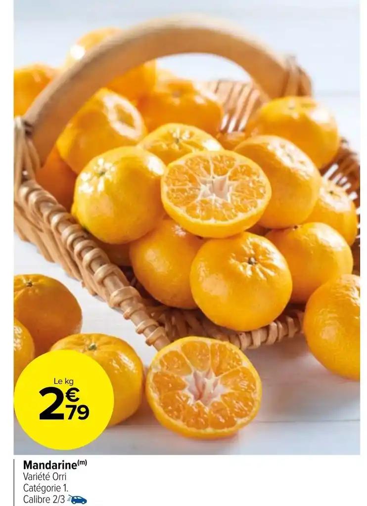 Mandarine (m)