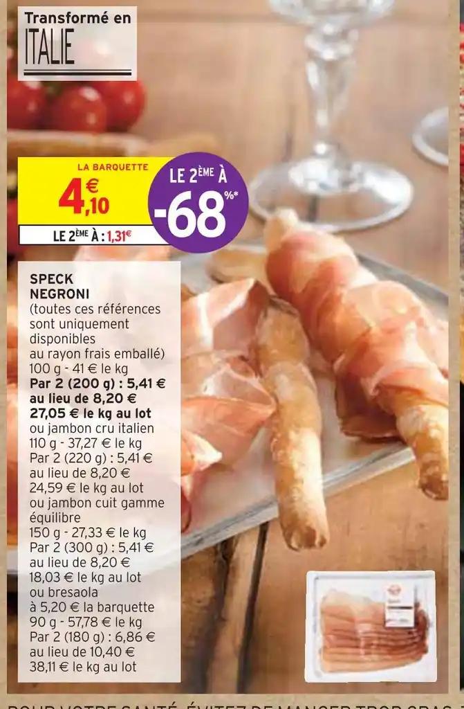 NEGRONI SPECK