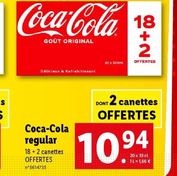 Coca-Cola regular
