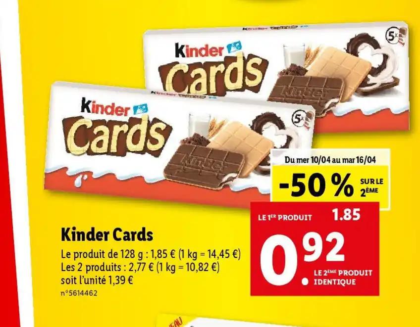 Kinder Cards