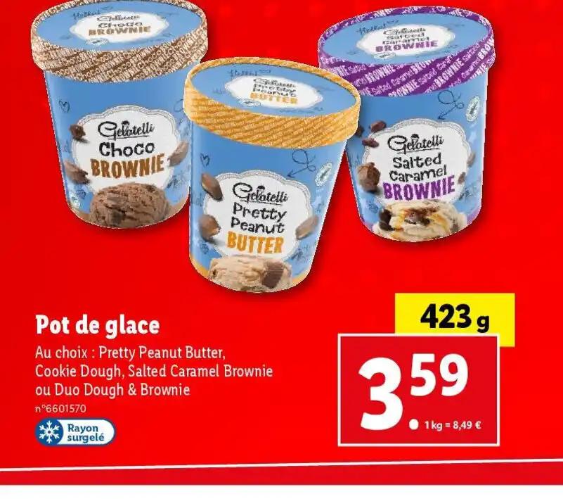 Pot de glace