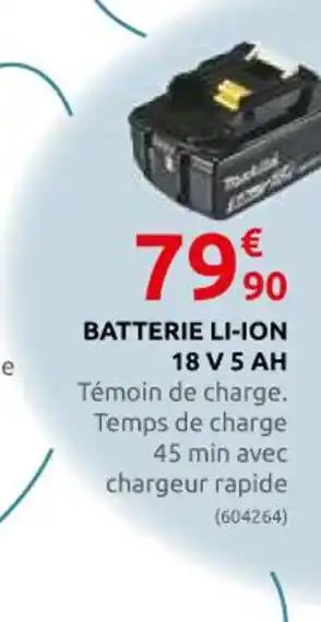 BATTERIE LI-ION