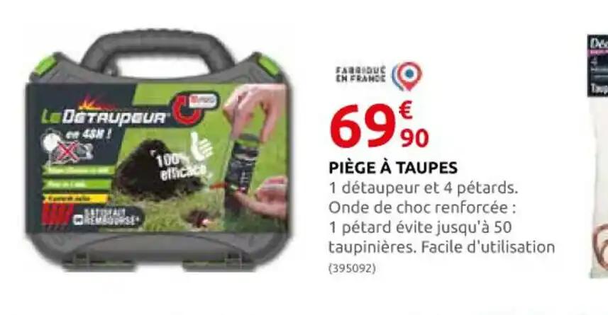 PIÈGE À TAUPES