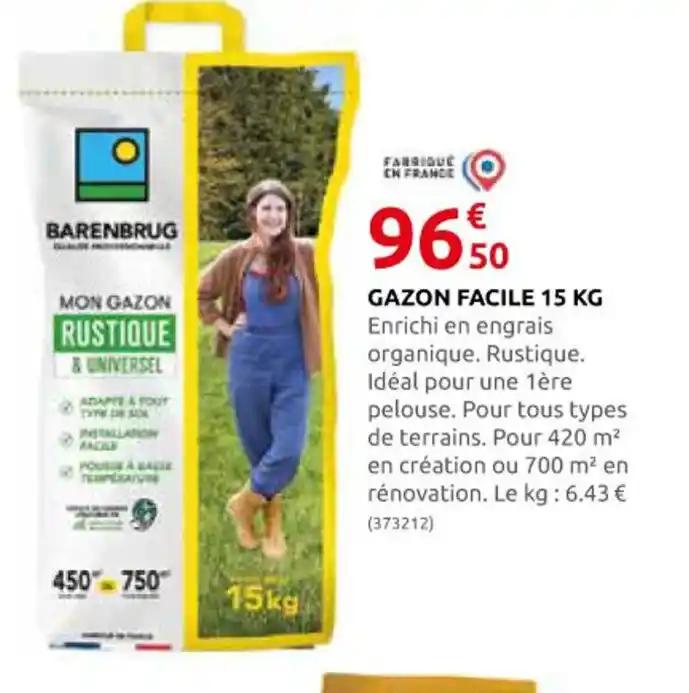 GAZON FACILE 15 KG
