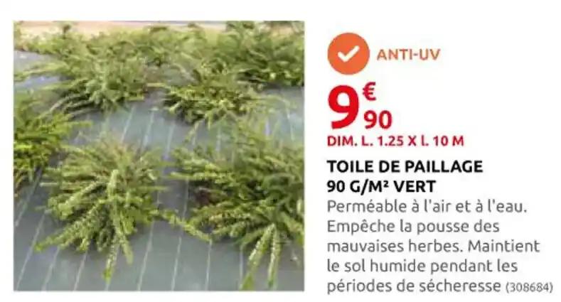 TOILE DE PAILLAGE