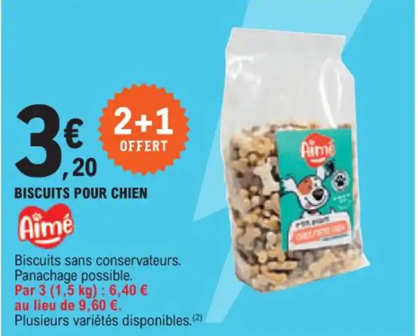 BISCUITS POUR CHIEN