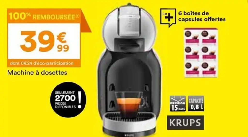 Machine à dosettes
