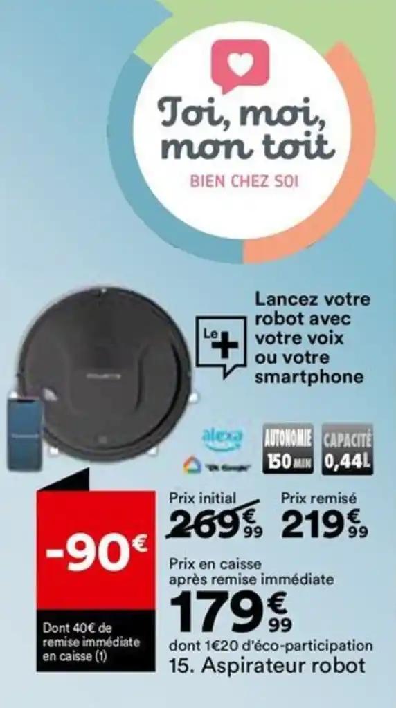 Aspirateur robot