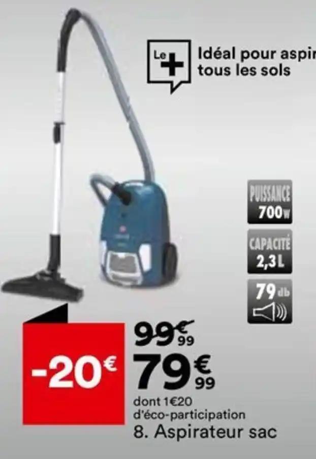Aspirateur sac