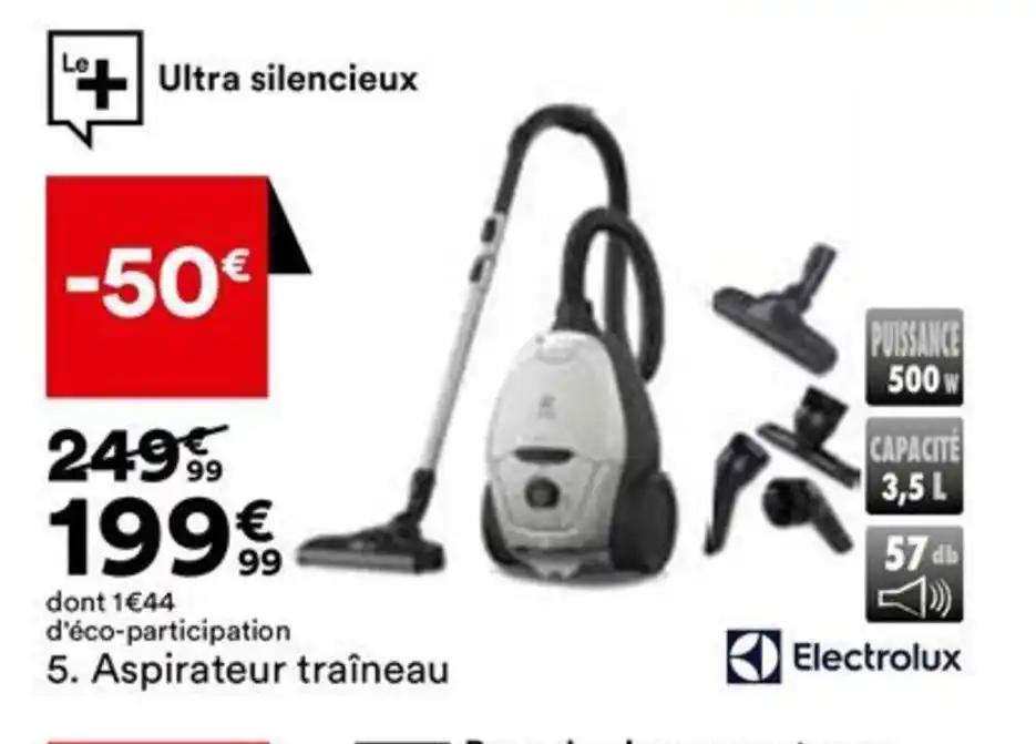 Aspirateur traîneau