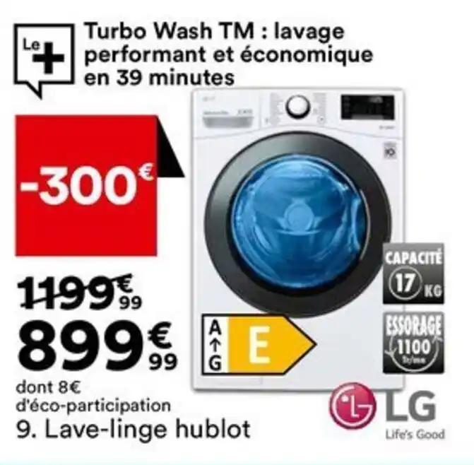 Lave-linge hublot