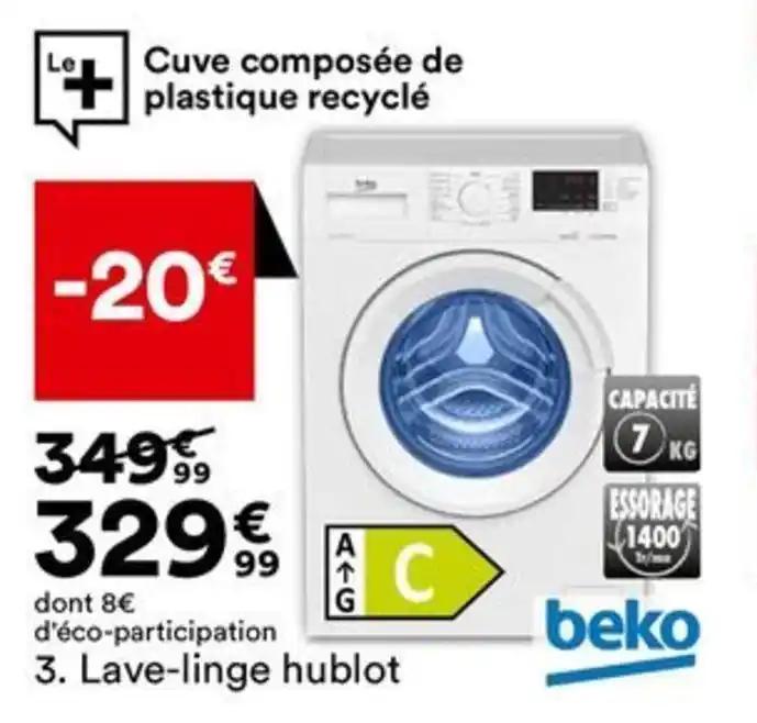 Lave-linge hublot