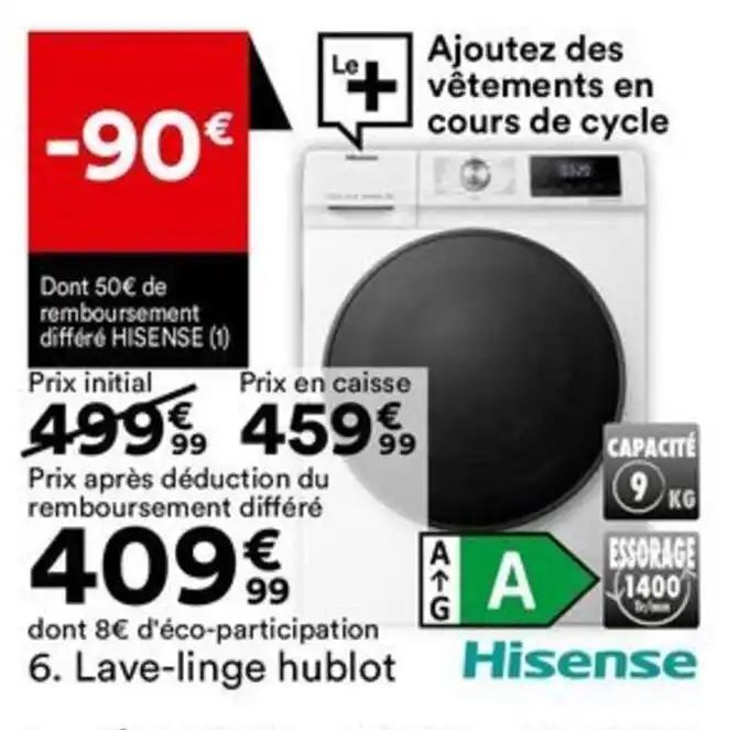 Lave-linge hublot