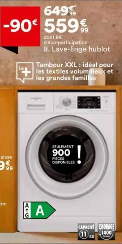 Lave-linge hublot
