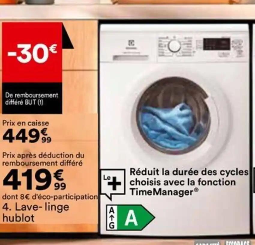 Lave-linge hublot