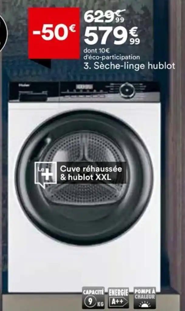 Sèche-linge hublot