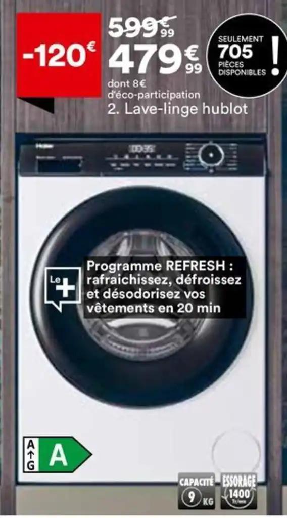Lave-linge hublot