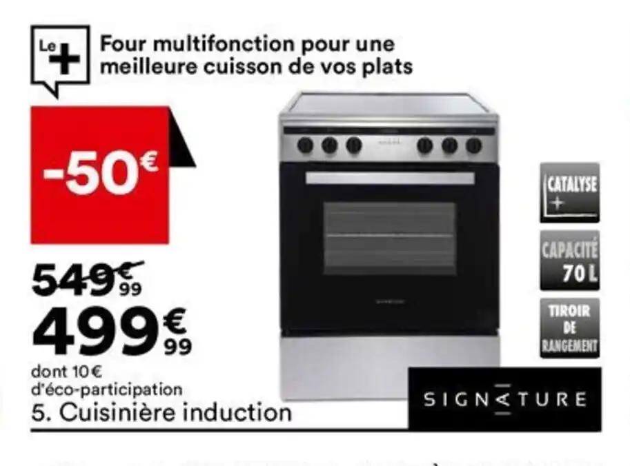 Cuisinière induction