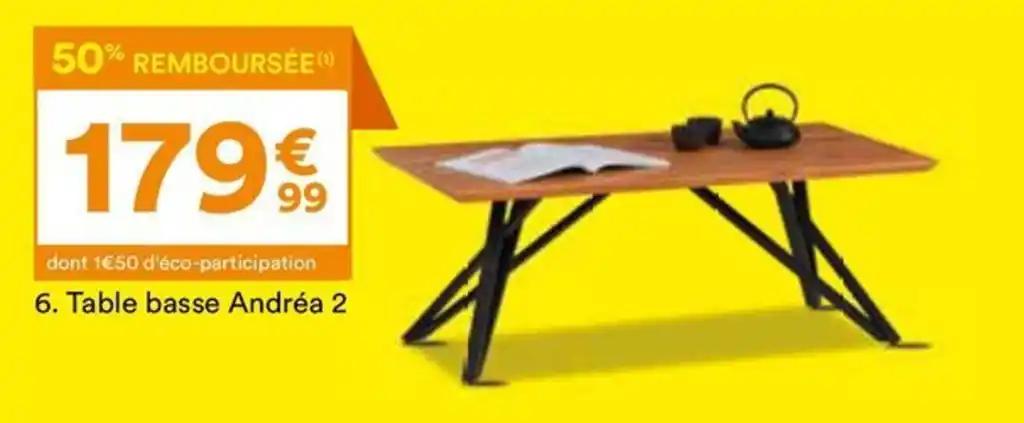 Table basse Andréa 2