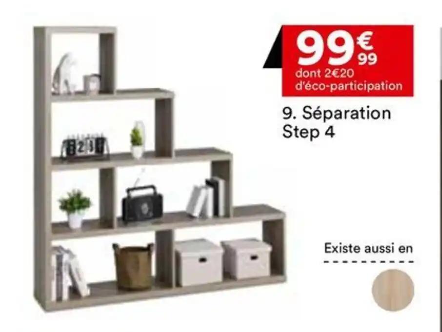 Séparation Step 4
