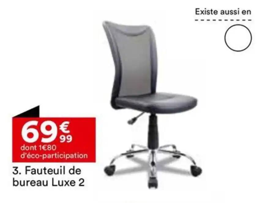 Fauteuil de bureau Luxe 2