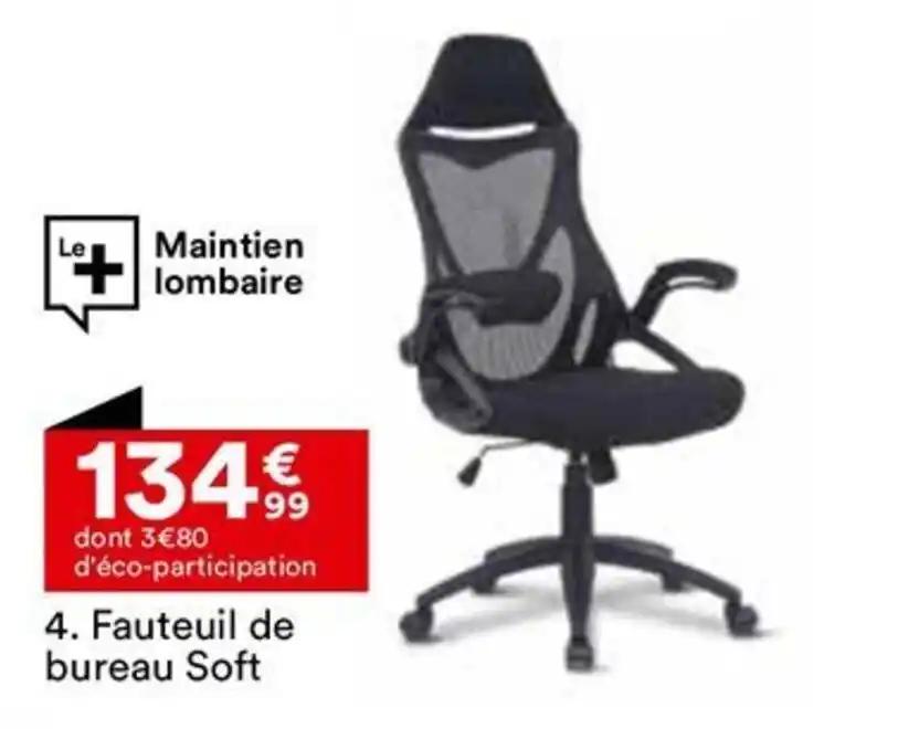 Fauteuil de bureau Soft
