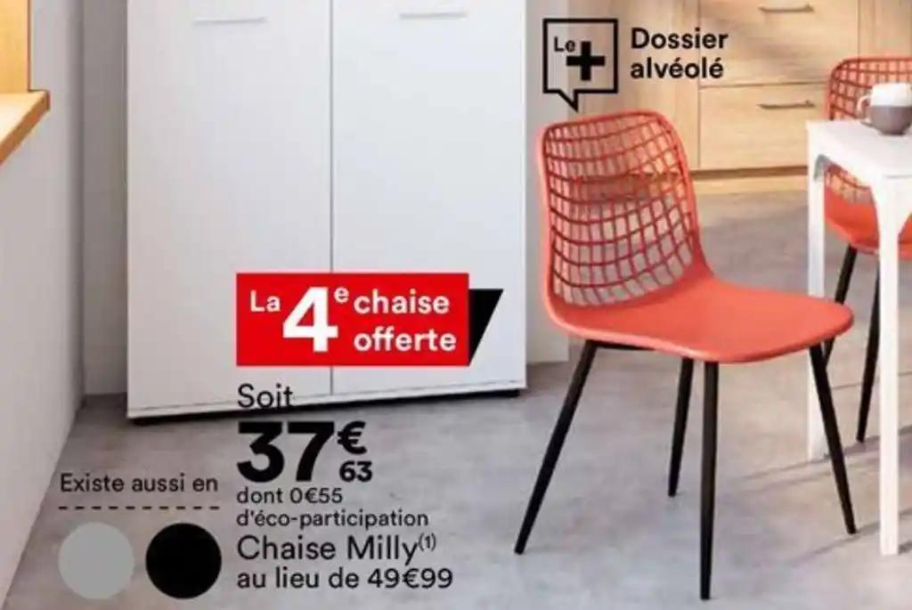 Chaise Milly(1) au lieu de
