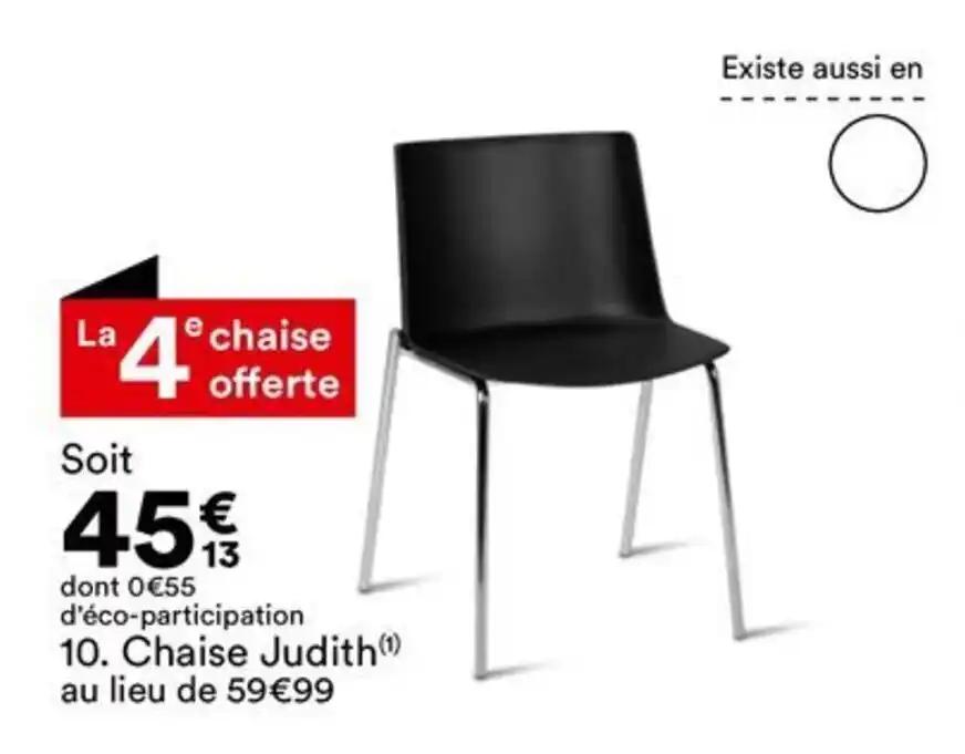 Chaise Judith (1) au lieu