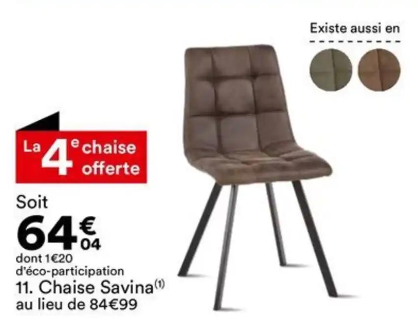 Chaise Savina(1) au lieu