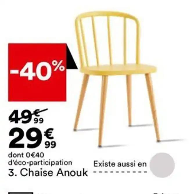 Chaise Anouk