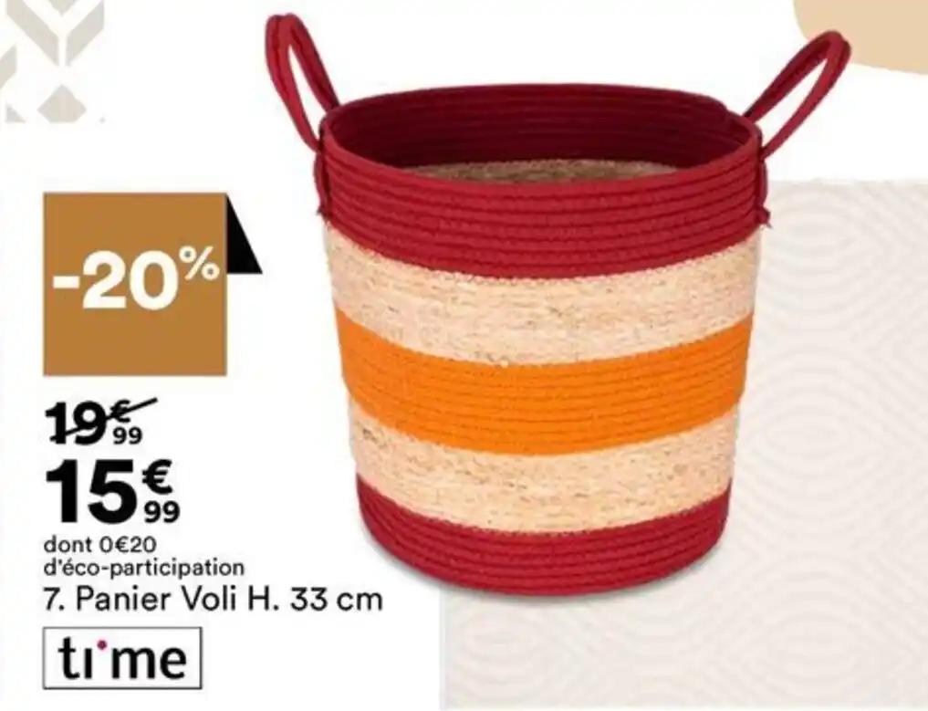 Panier Voli H. 33 cm