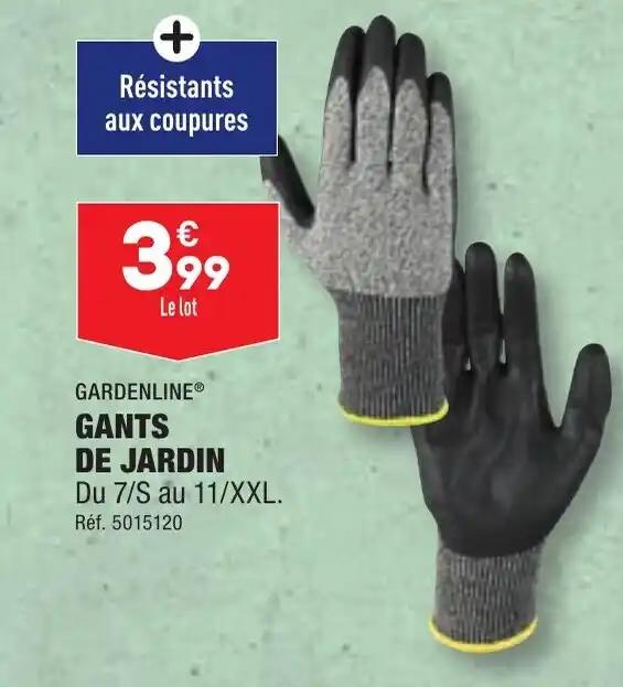 GARDENLINE® GANTS DE JARDIN
