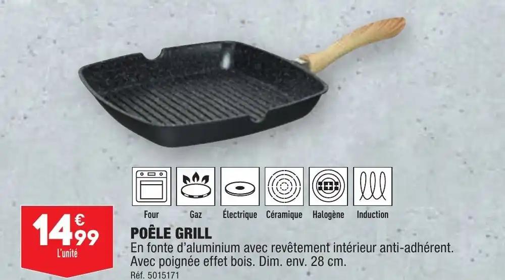 POÊLE GRILL