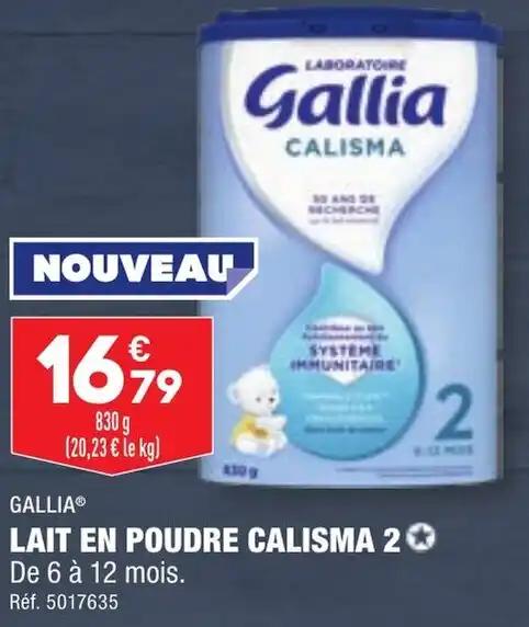 LAIT EN POUDRE CALISMA 2✪