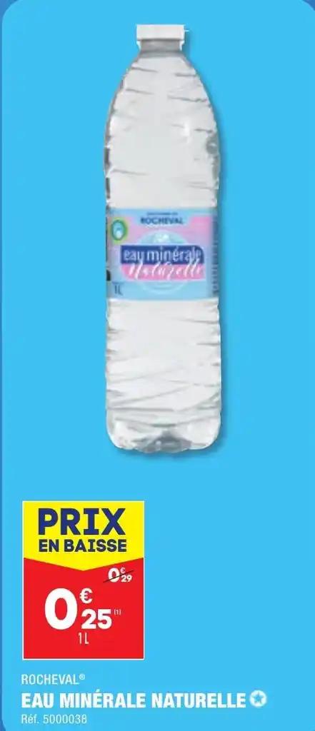EAU MINÉRALE NATURELLE ✪