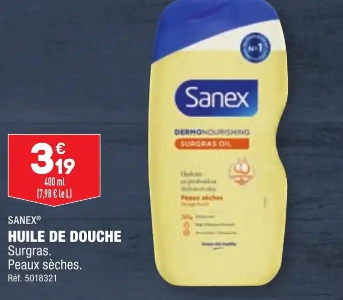 SANEX® HUILE DE DOUCHE