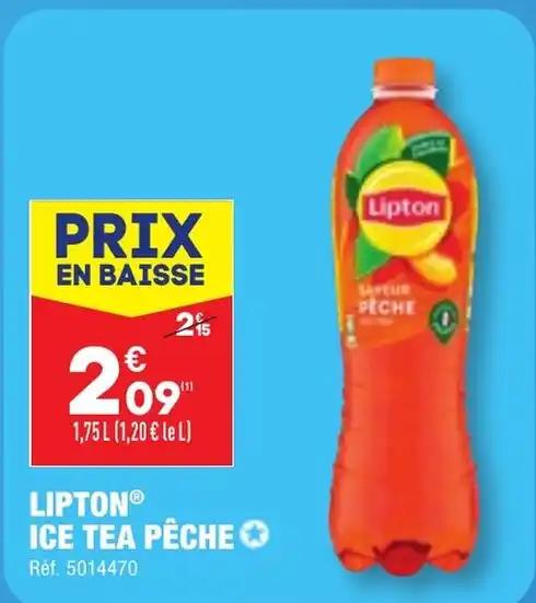 LIPTON® ICE TEA PÊCHE