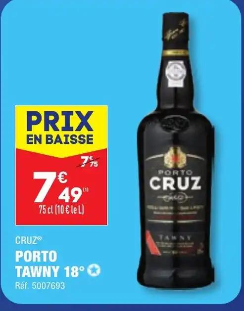 CRUZⓇ PORTO TAWNY 18°✪