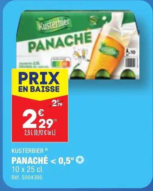 KUSTERBIER ® PANACHE <0,5