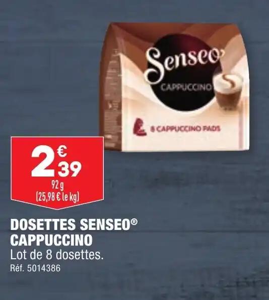 DOSETTES SENSEO® CAPPUCCINO