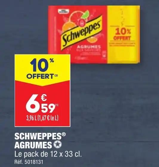SCHWEPPES® AGRUMES ✪