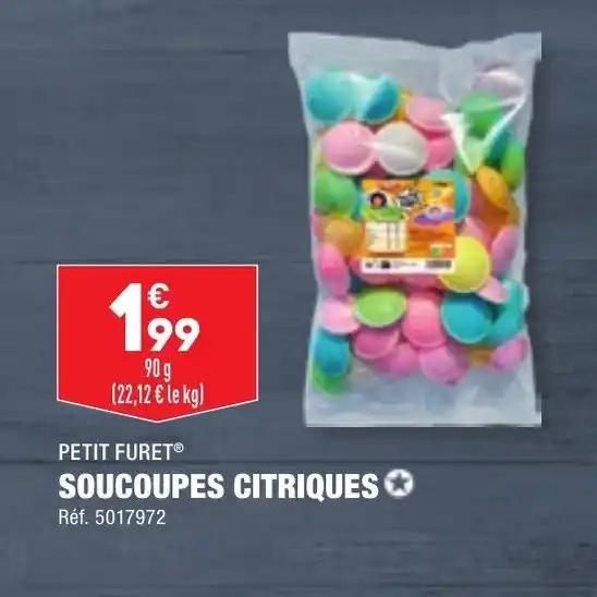 SOUCOUPES CITRIQUES ✪